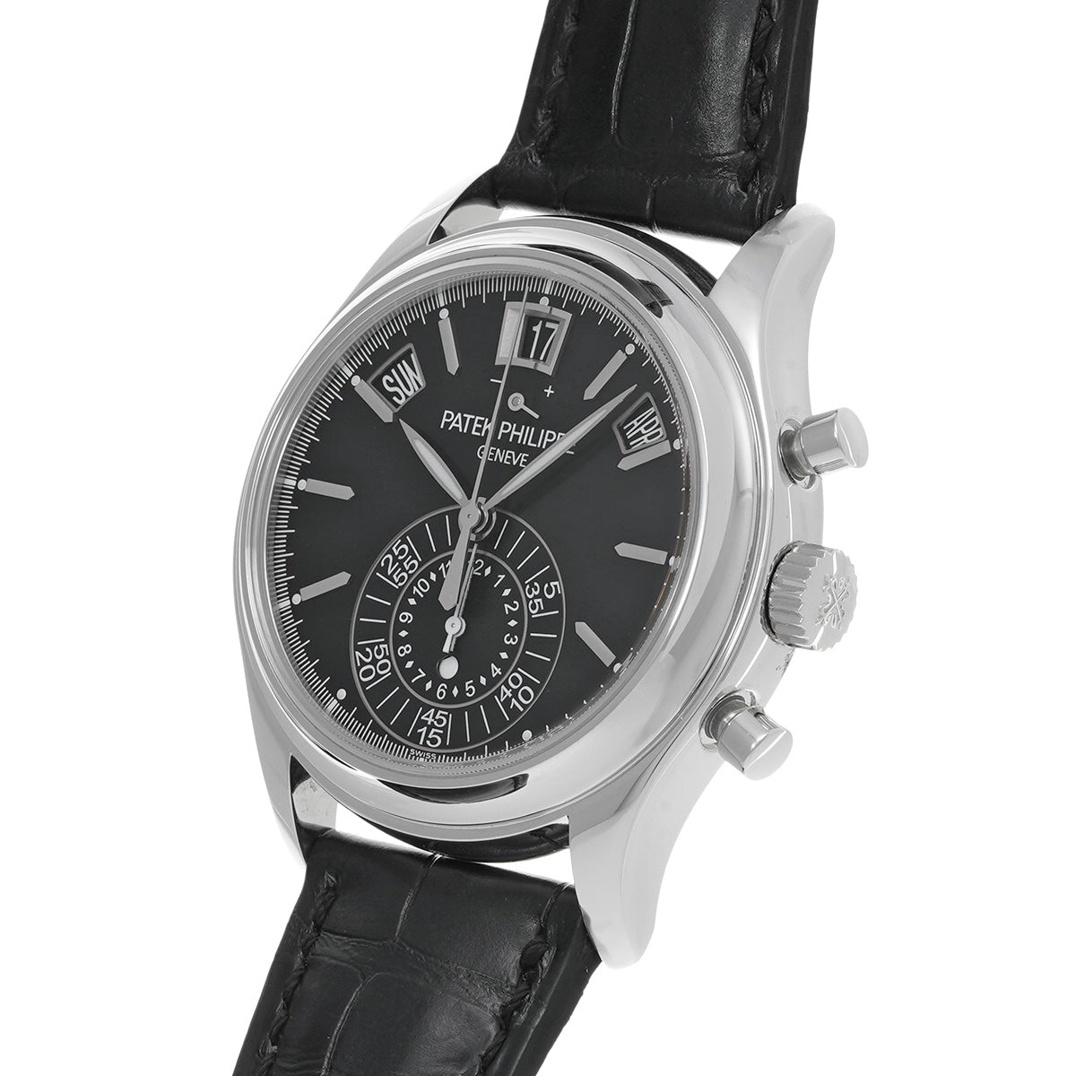 Complicated Annual Calendar Chronograph 5960P-016 Black PATEK PHILIPPE Men's [Pre-Owned].