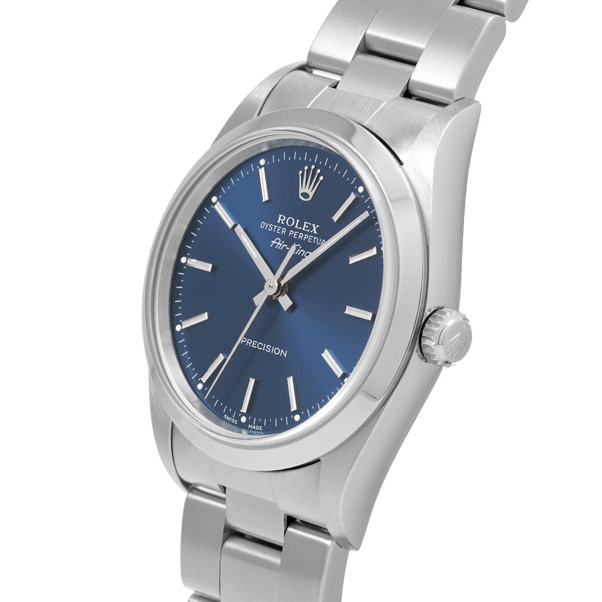 Air-King 14000M P (manufactured circa 2001) Blue ROLEX Men's [Pre-Owned].