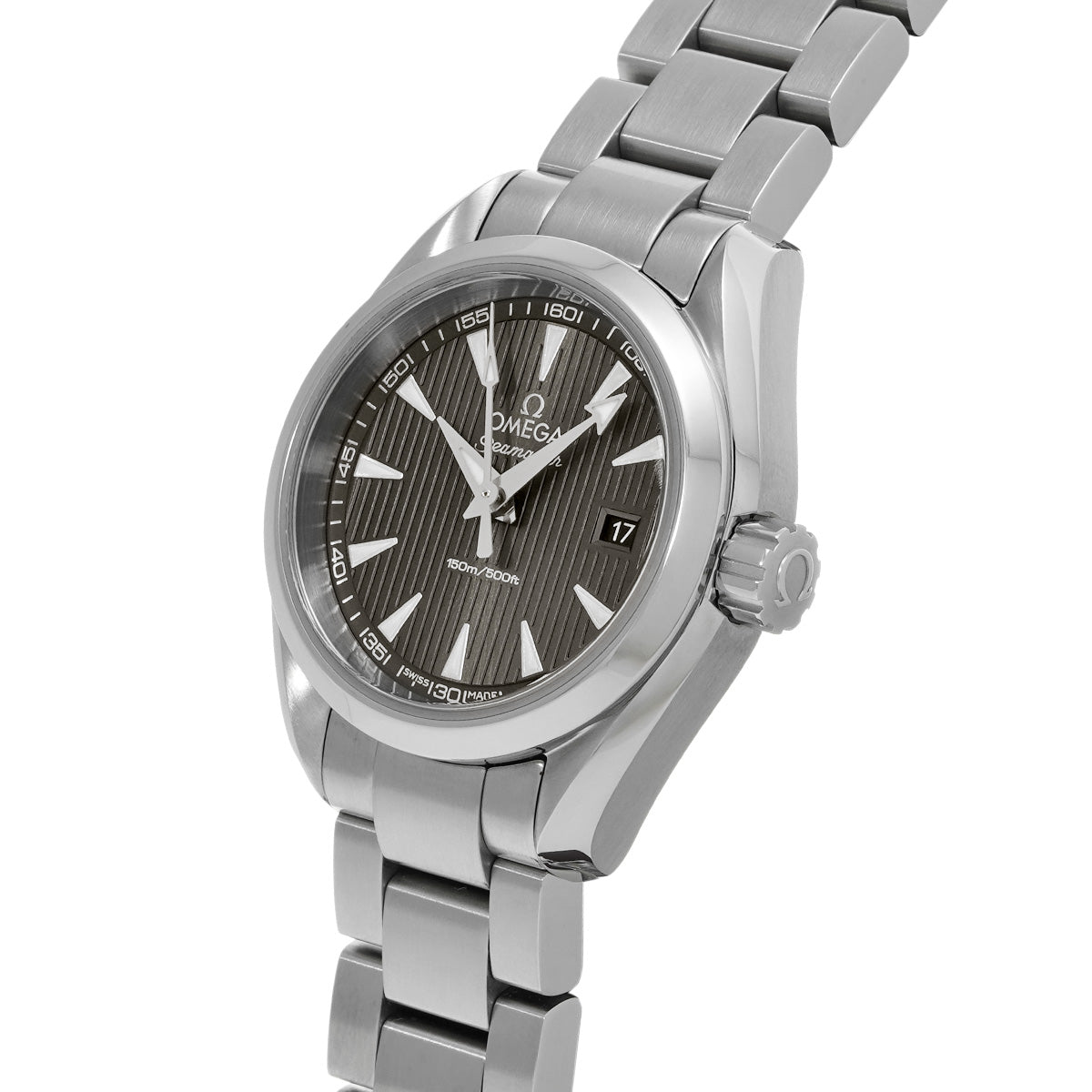 Seamaster Aqua Terra Quartz 231.10.30.60.06.001 Gray OMEGA Ladies [Pre-owned]