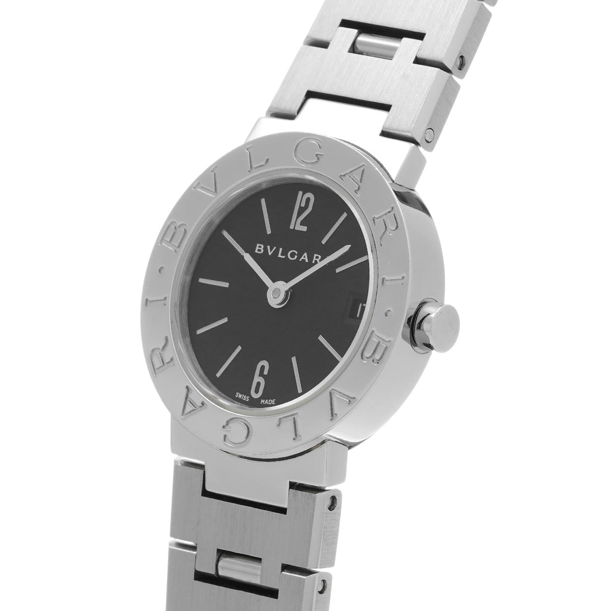 Bulgari Bulgari BB23SS Black BVLGARI Ladies [Pre-owned].