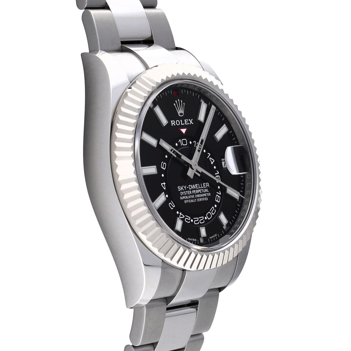 SKYDWELLER 326934 Random Serial Black ROLEX Men's [Pre-Owned].
