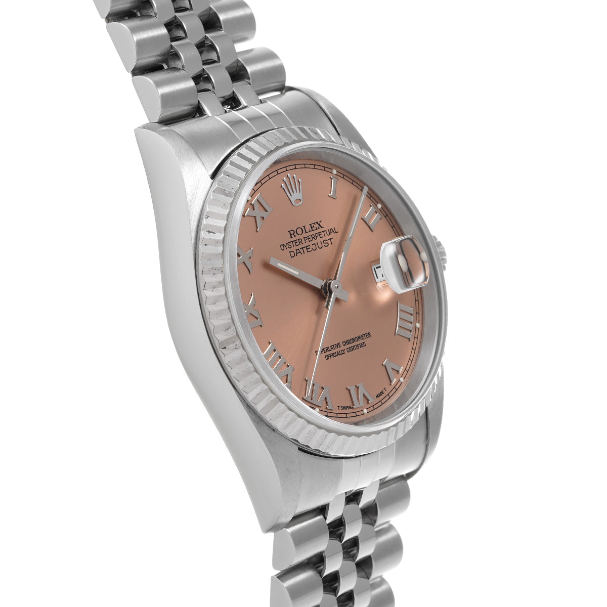 DATE JUST 16234 W (manufactured circa 1994) Pink ROLEX Men's [Pre-Owned].