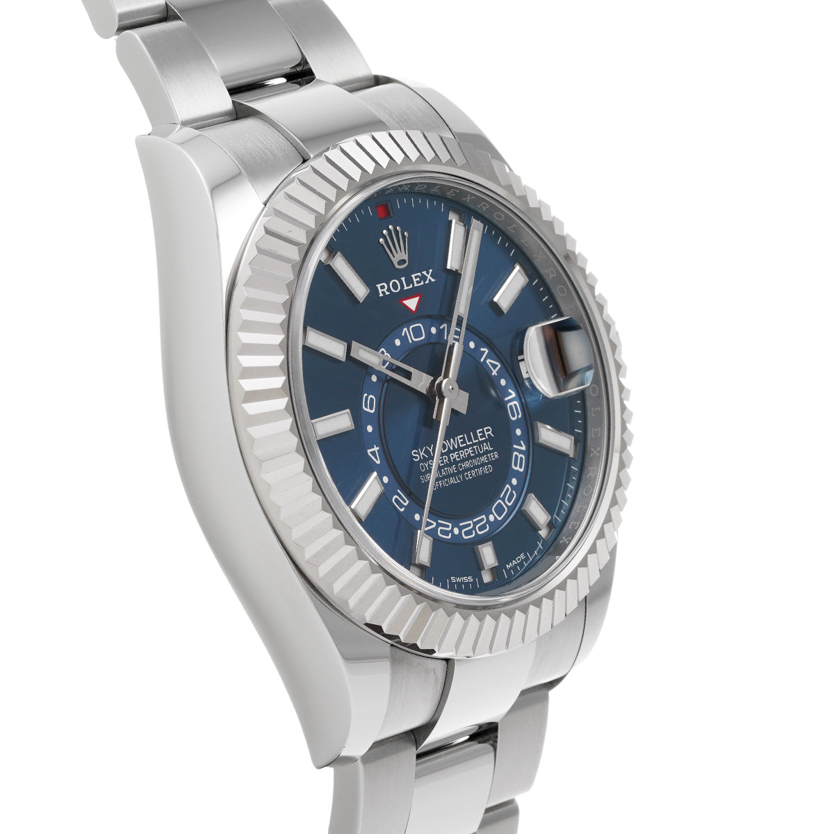 SKYDWELLER 326934 Random Serial Blue ROLEX Men's [Pre-Owned].