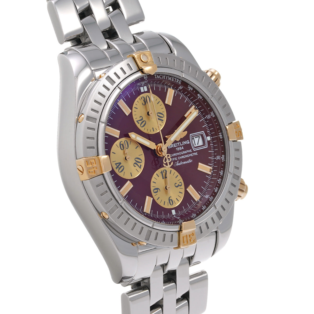 Chronomat Evolution B156K05PA Bordeaux/Champagne BREITLING Men's [Pre-Owned].