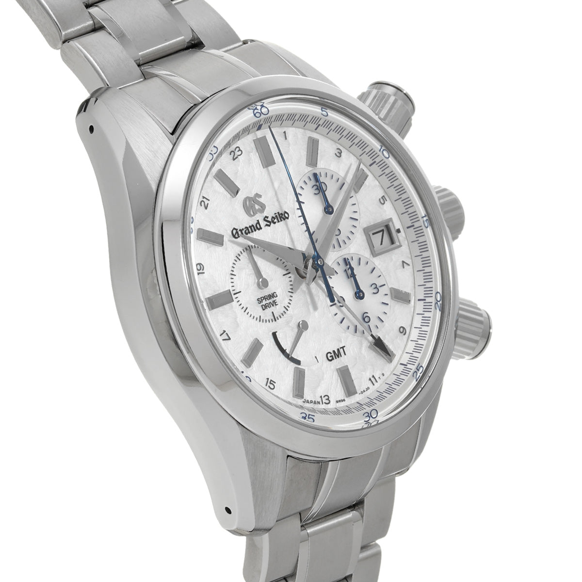 Sport Collection Spring Drive Chronograph GMT SBGC247 White Grand Seiko Men's [Pre-Owned].