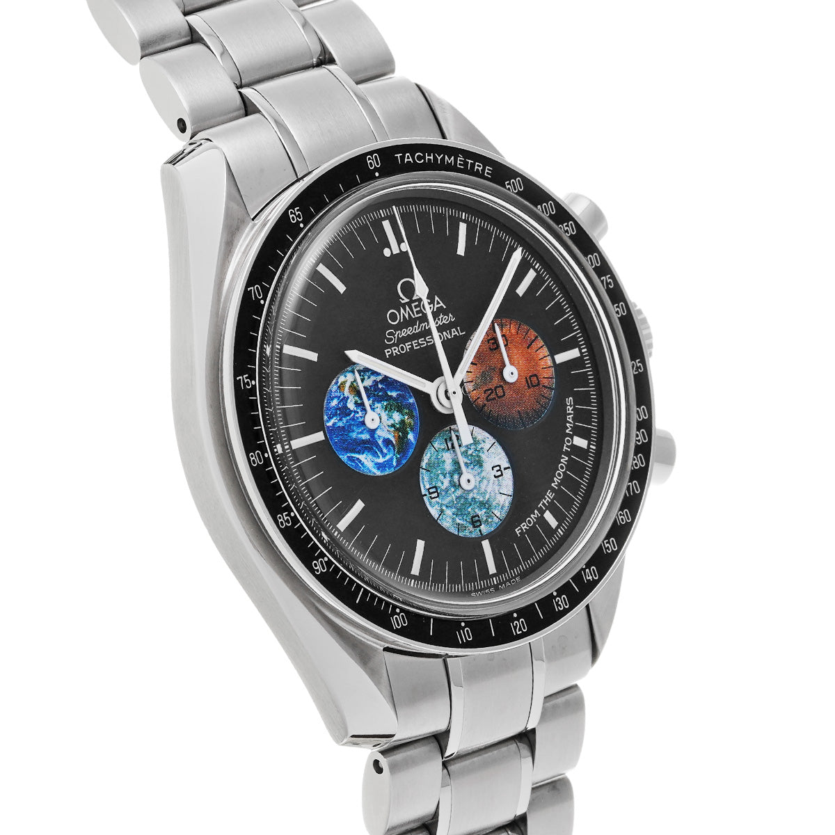 Speedmaster Professional Moon Watch From The Moon To Mars 3577.50 Black OMEGA Men's [Pre-Owned].