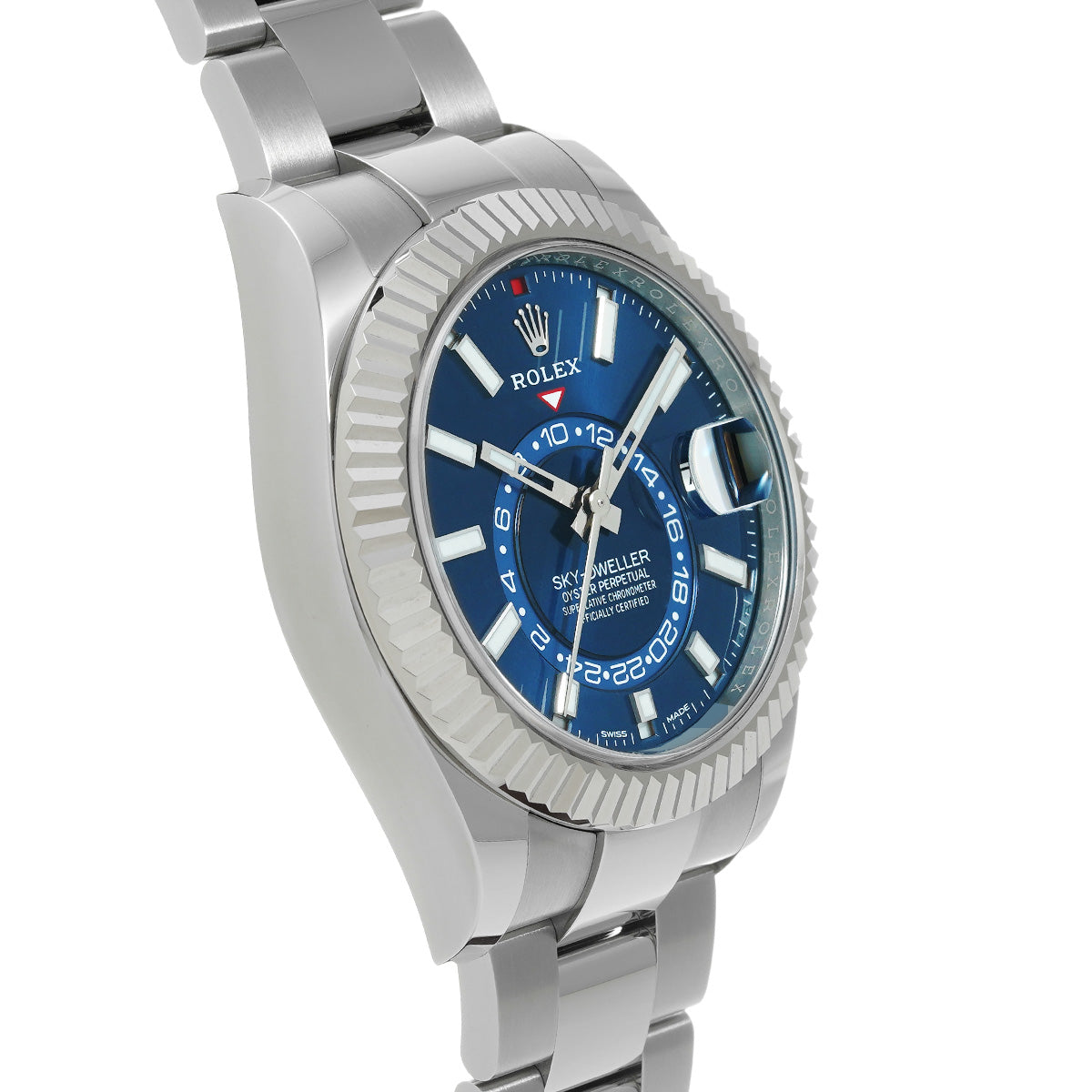 SKYDWELLER 326934 Random Serial Blue ROLEX Men's [Pre-Owned].