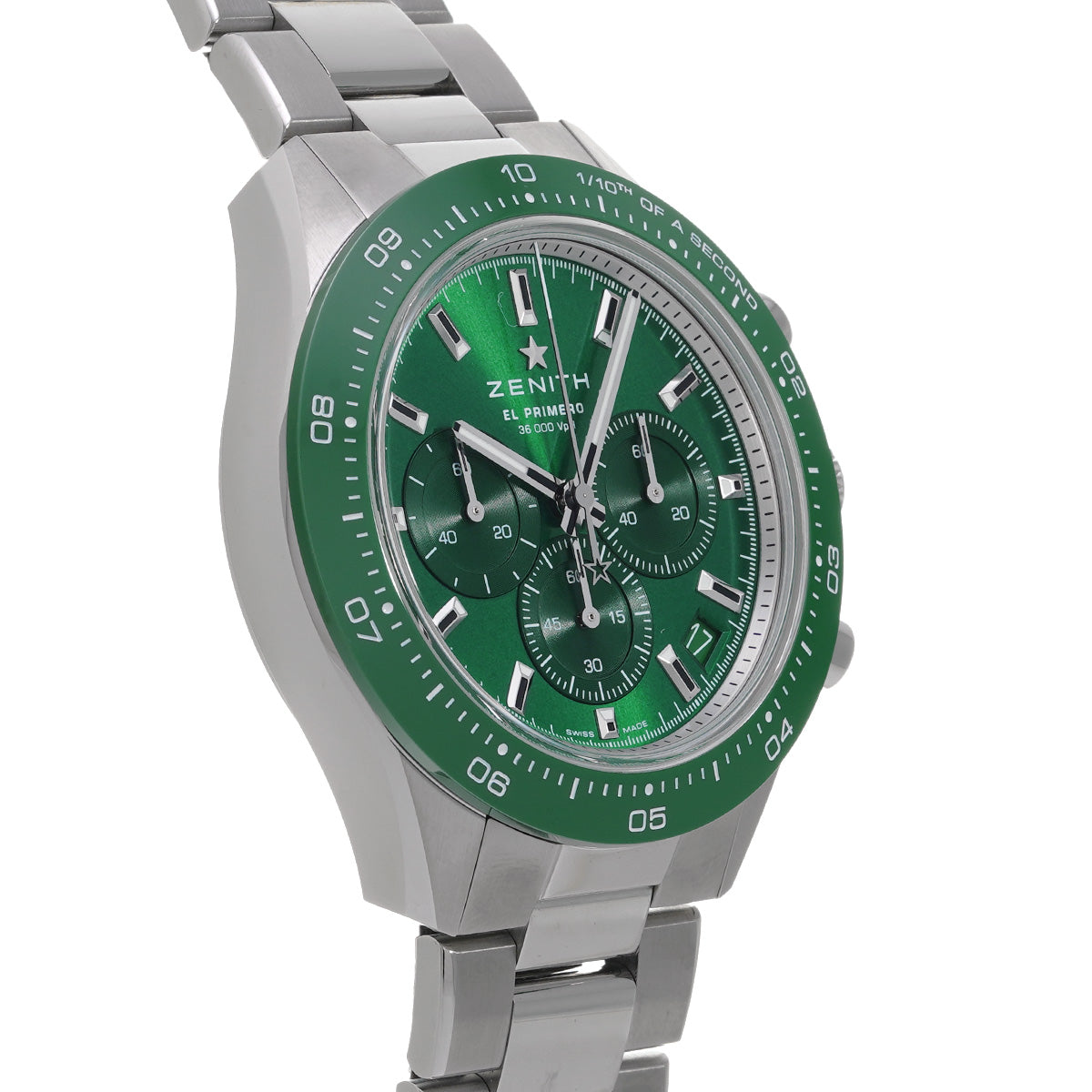 Chronomaster Sport Yoshida Special Edition 03.3107.3600/56.M3100 Green Lacquer ZENITH Men's [Pre-Owned].