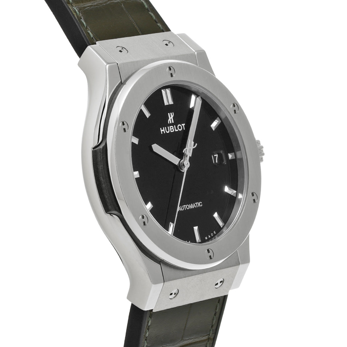 542.NX.1270.LR Classic Fusion Titanium Black Shiny Japan Limited Black Lacquer HUBLOT Men's [Pre-Owned].