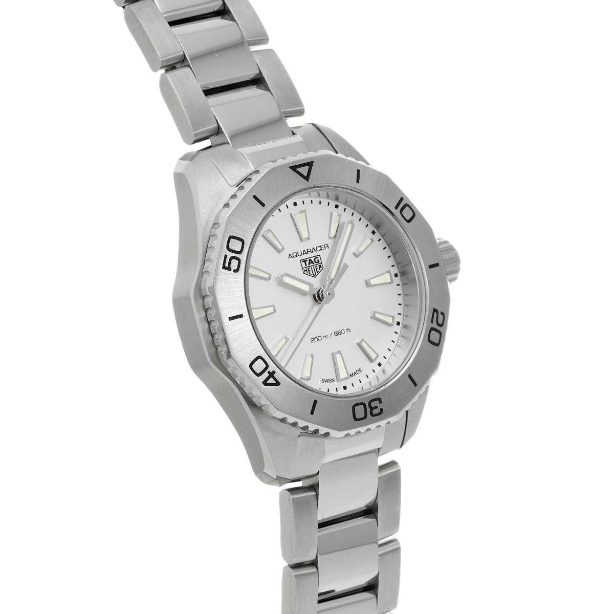 Aquaracer Professional 200 Quartz WBP1411.BA0622 Silver TAG HEUER Men's [Pre-Owned].