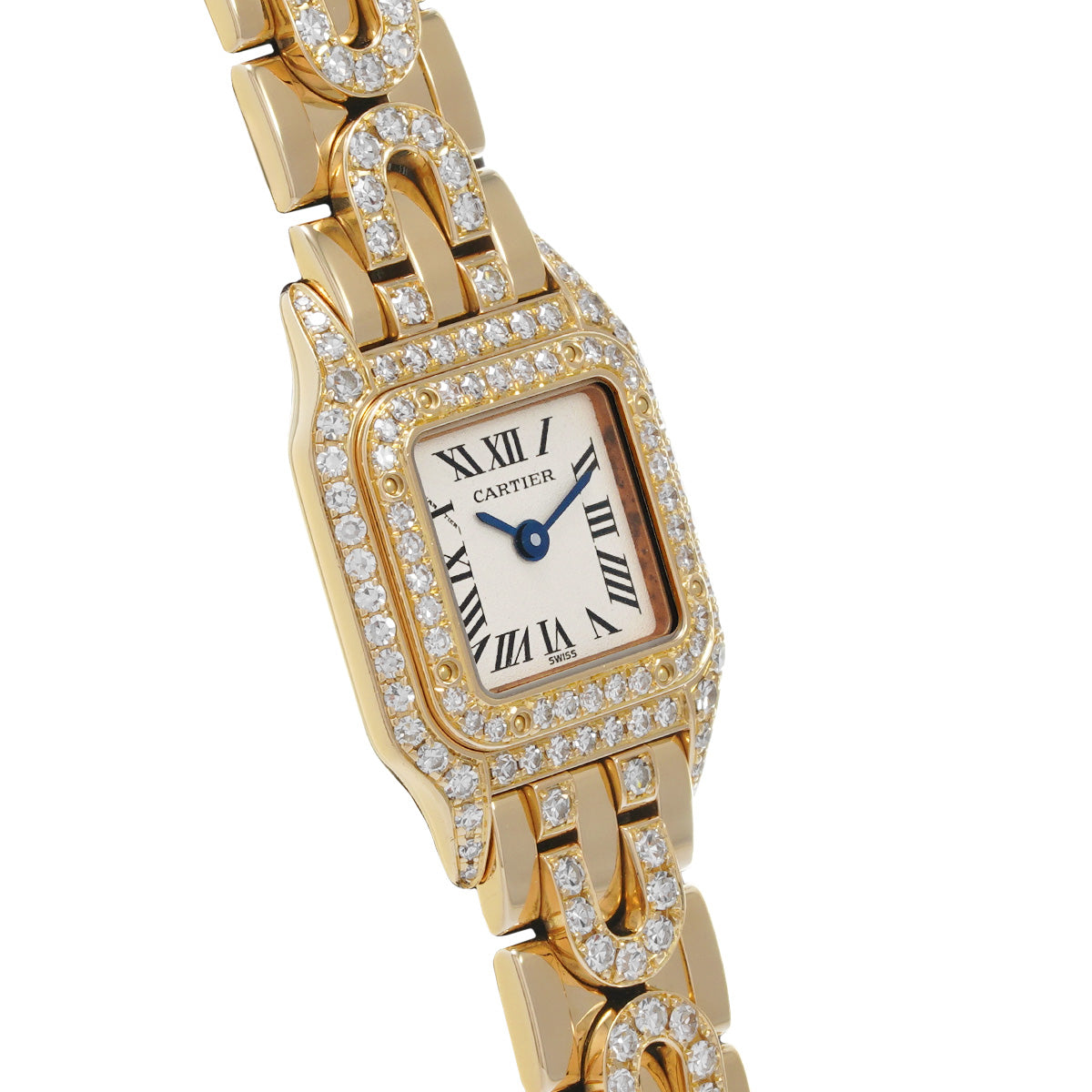 Mini Panthère WF3141NA Silver CARTIER Ladies [Pre-owned]