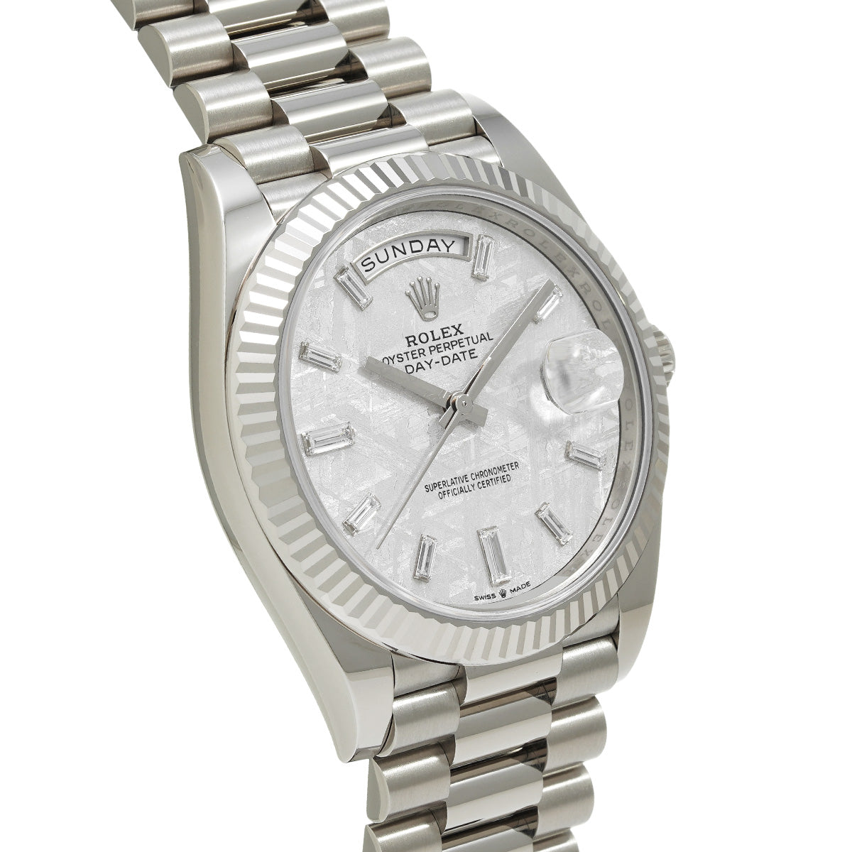 Day Date 40 228239A Random Serial Meteorite/Diamond ROLEX Men's [Pre-Owned].