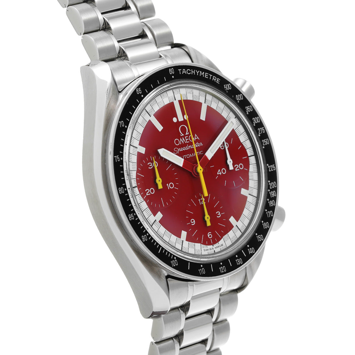 Speedmaster Racing Michael Schumacher 3510.61 Red OMEGA Men's [Pre-Owned].