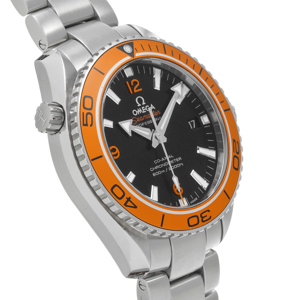 Seamaster Planet Ocean 600 Co-Axial 232.30.42.21.01.002 Black OMEGA Men's [Pre-Owned].