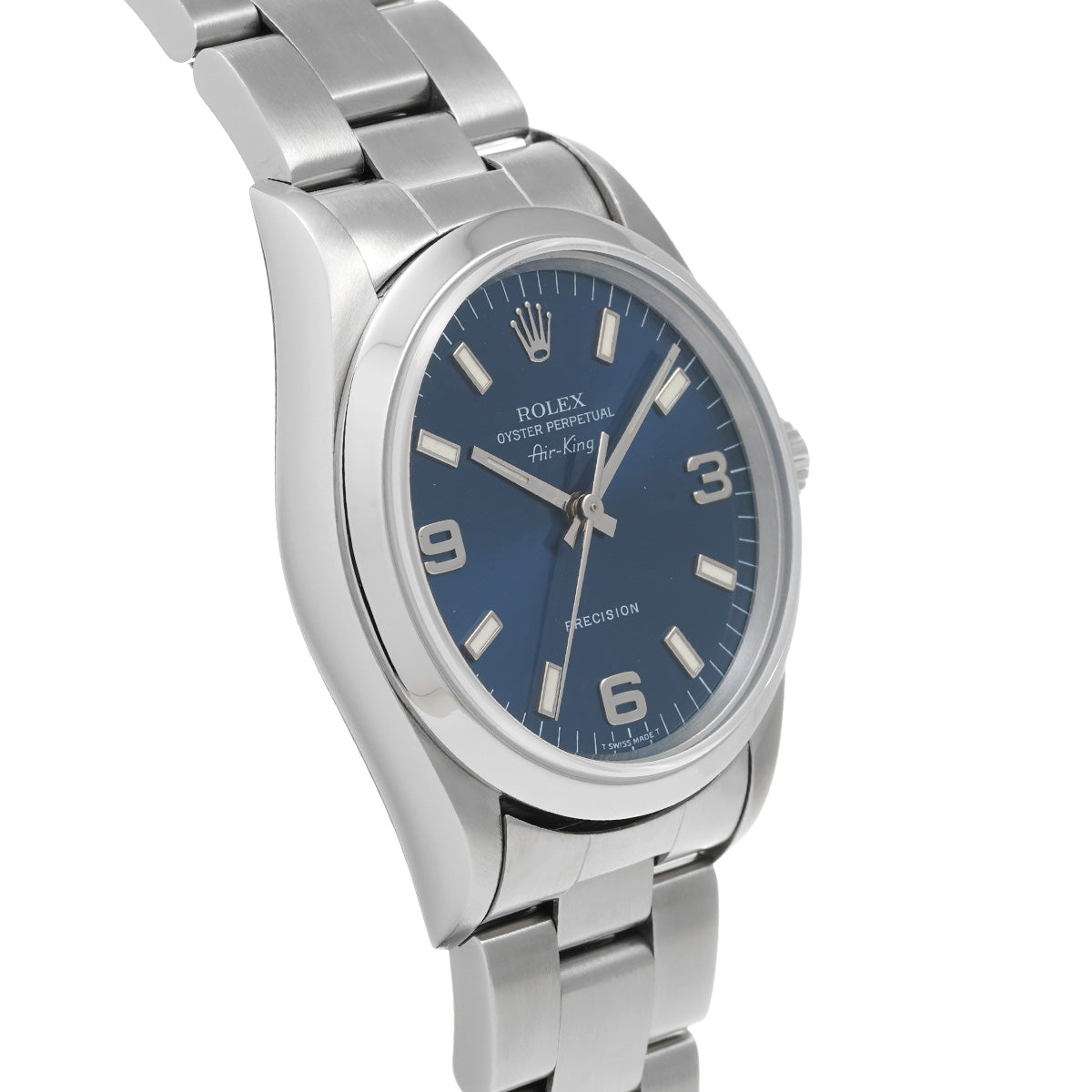 Air-King 14000 U (manufactured circa 1997) Blue ROLEX Men's [Pre-owned].
