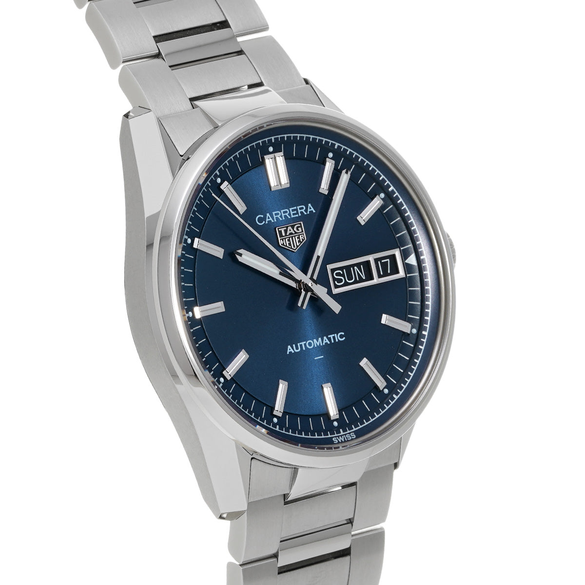 Carrera Day Date 41mm TH31-02 WDA2112.BA0043 Blue TAG HEUER Men's [Pre-Owned].