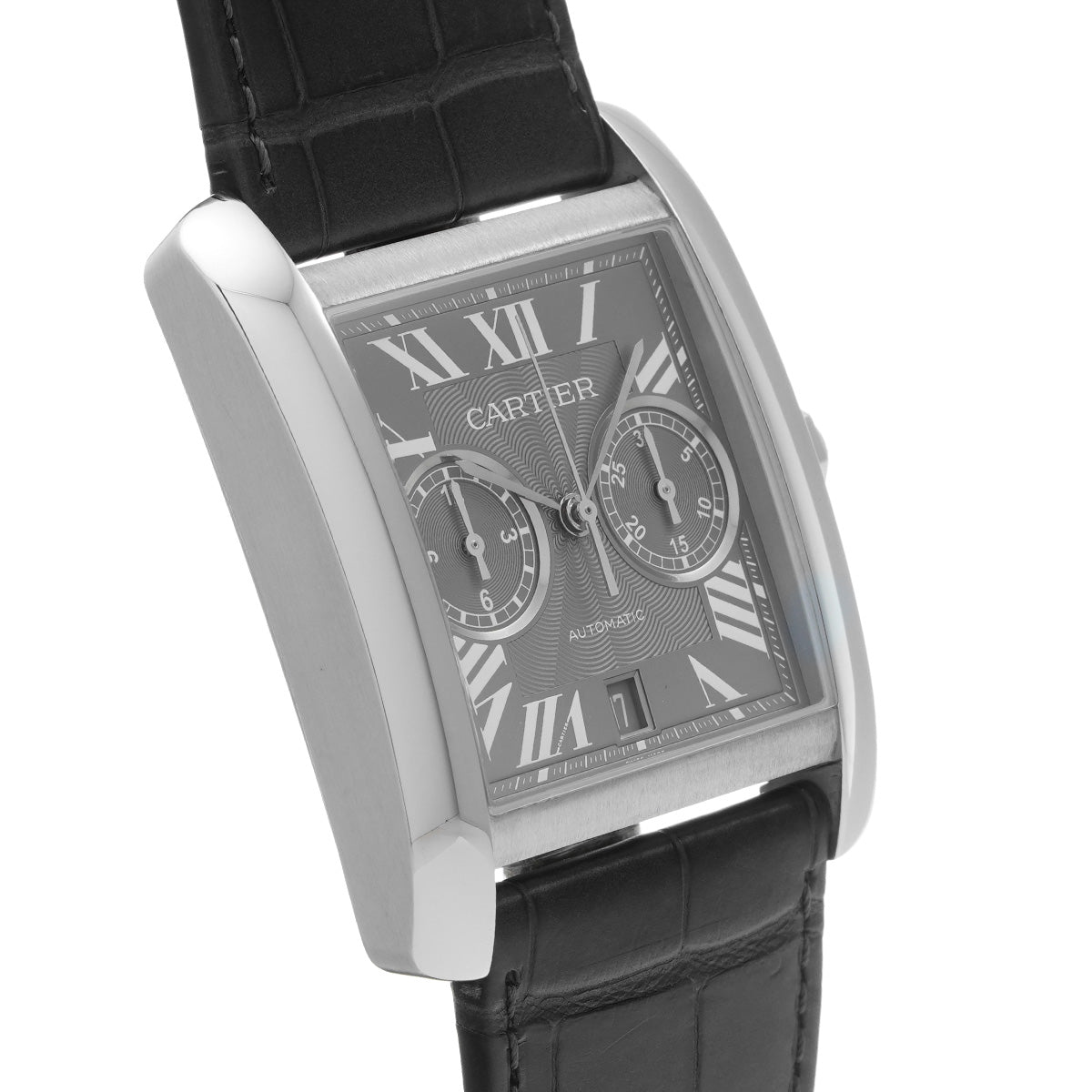 Tank MC Chronograph W5330008 Gray CARTIER Men's [Pre-Owned].