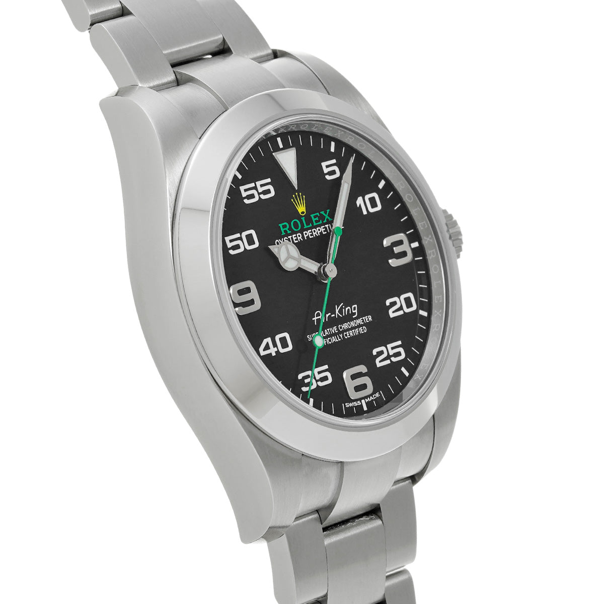 AIRKING 116900 Random Serial Black ROLEX Men's [Pre-owned].