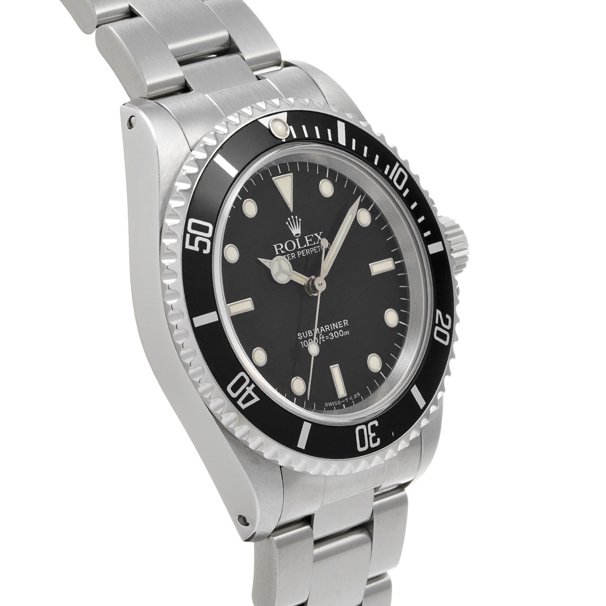 Submariner 14060 U (manufactured circa 1997) Black ROLEX Men's [Pre-Owned].