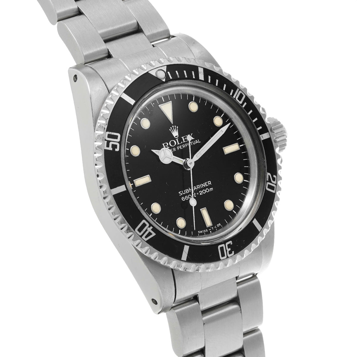 Submariner 5513 83s (manufactured circa 1983) Black ROLEX Men's [Pre-Owned].