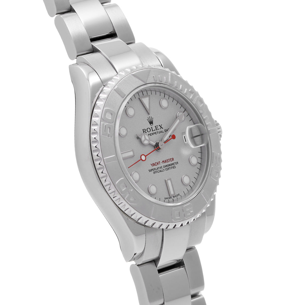 Yacht-Master Boys 168622 Y (manufactured circa 2002) Gray ROLEX Unisex [Pre-Owned].