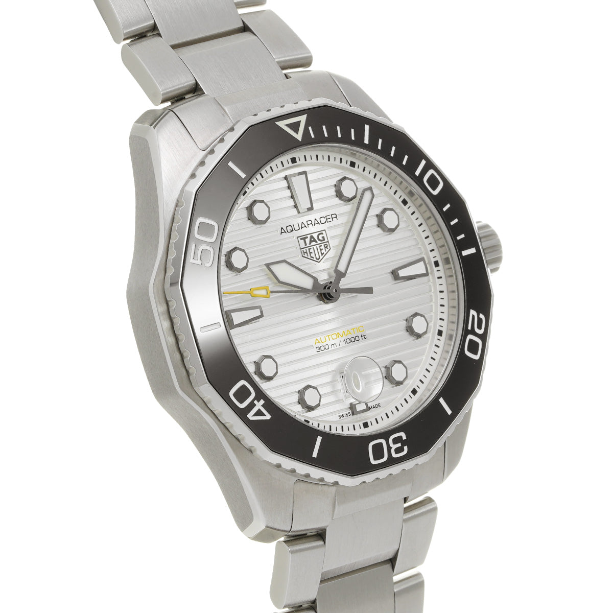 Aquaracer Professional 300 Calibre 5 WBP201C.BA0632 Silver TAG HEUER Men's [Pre-Owned].