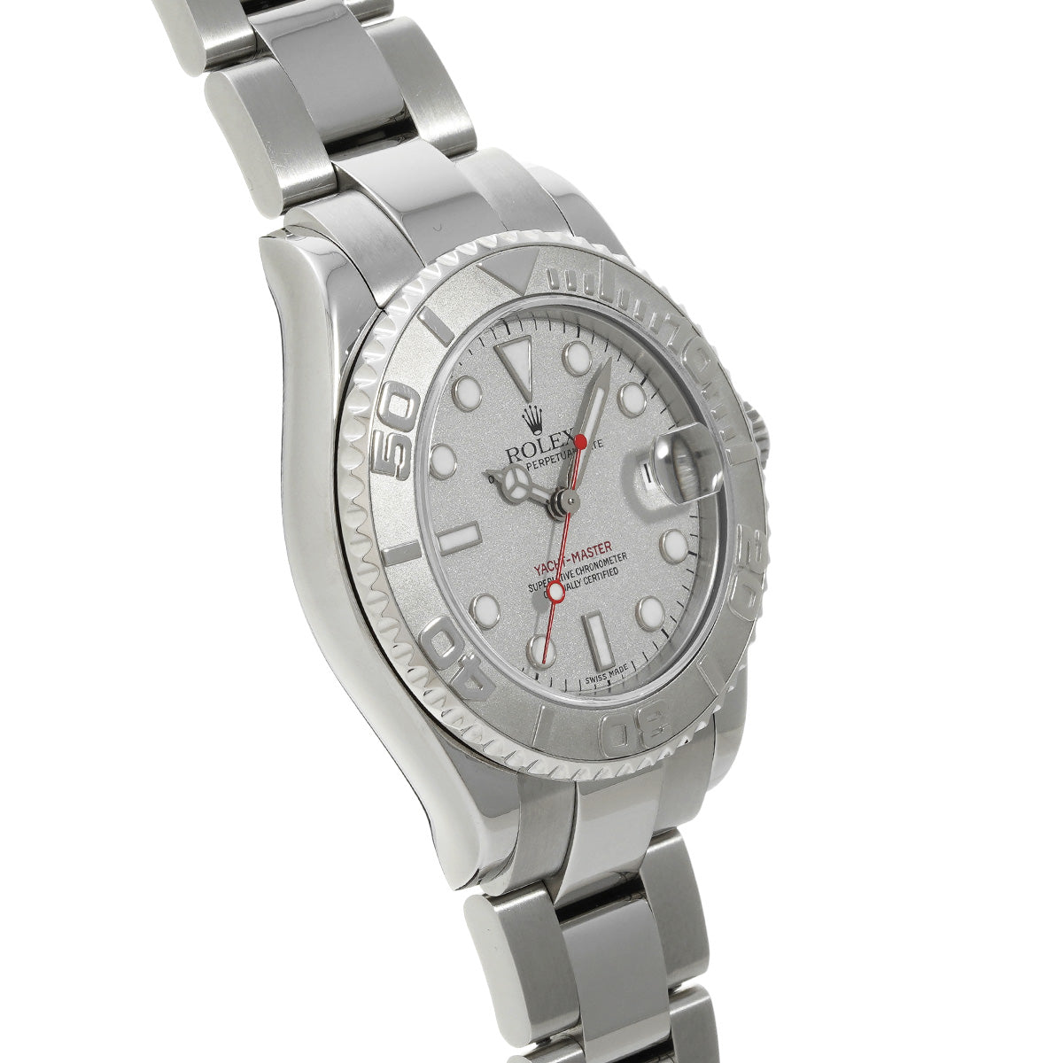 Yacht-Master 35 168622 F (manufactured circa 2003) Gray ROLEX Unisex [Pre-Owned].