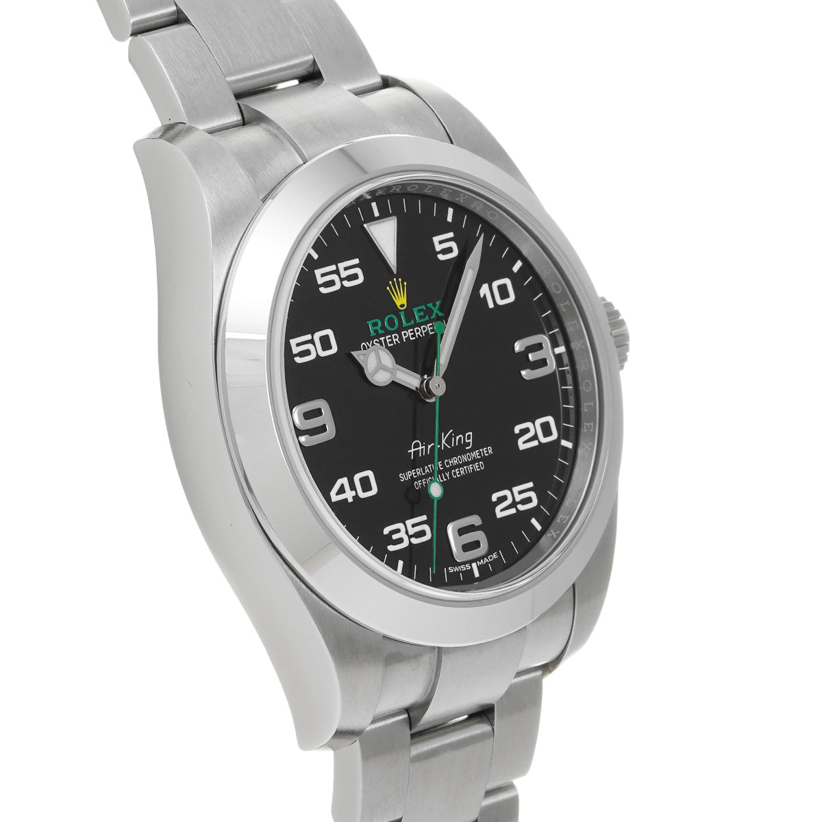 AIRKING 116900 Random Serial Black ROLEX Men's [Pre-owned].