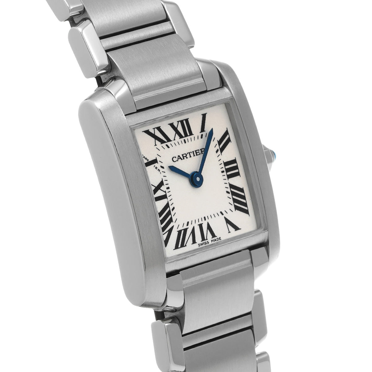 Tank Francaise SM W51008Q3 Silver CARTIER Ladies [Pre-owned]
