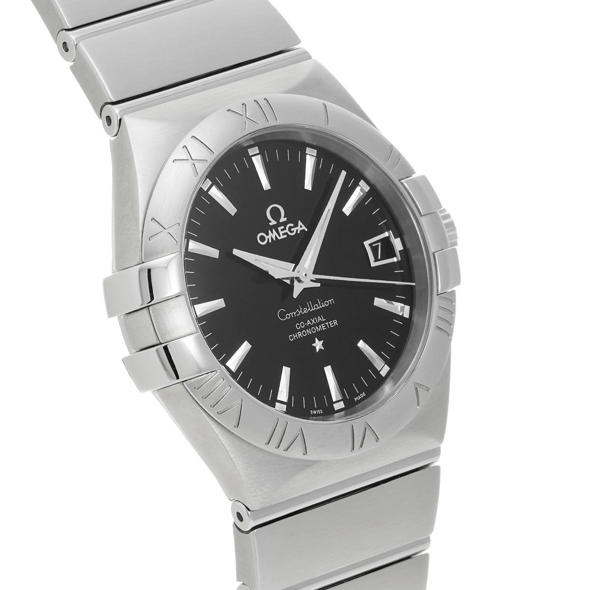 Constellation Co-Axial Chronometer 123.10.35.20.01.001 Black OMEGA Men's [pre-owned].