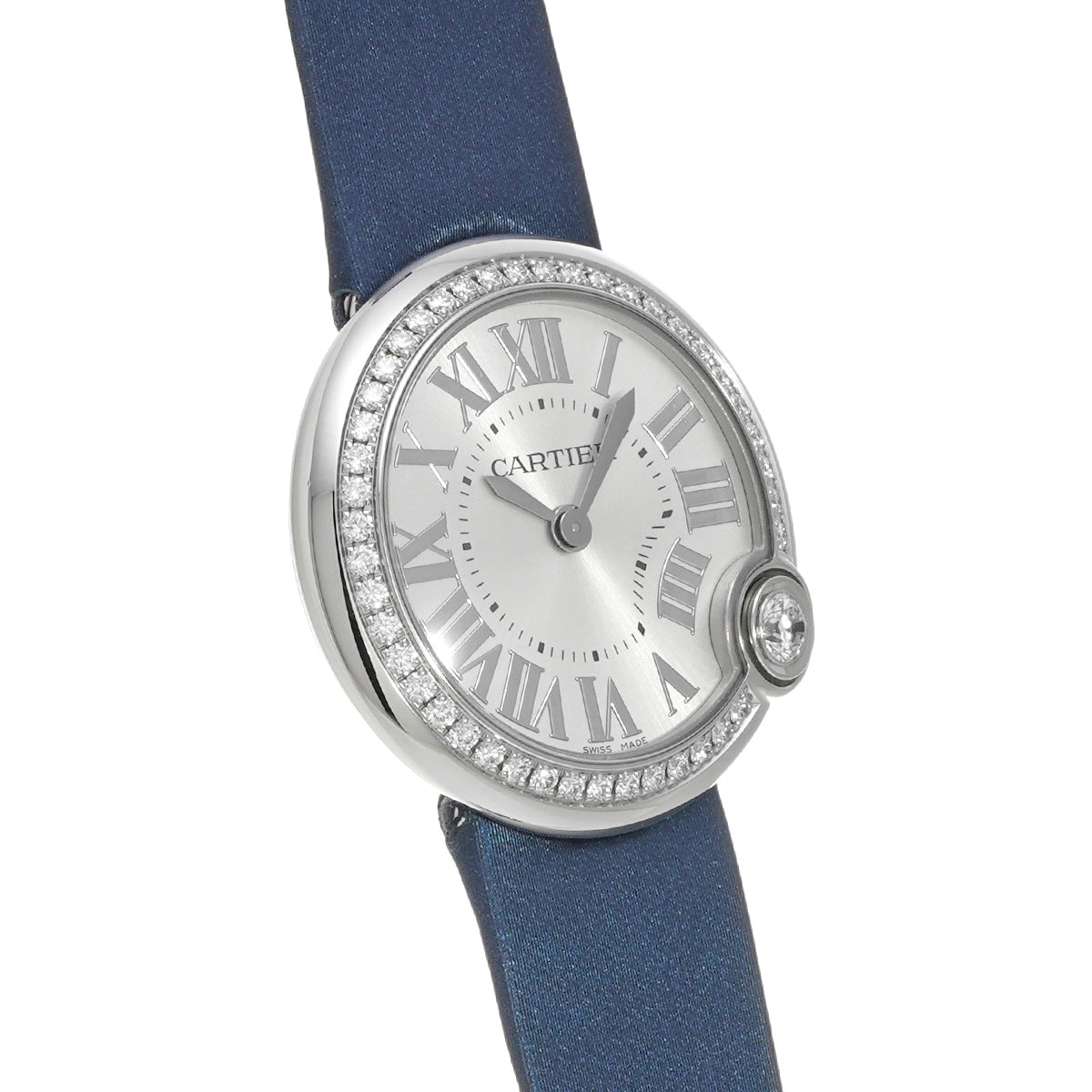 Ballon Blanc de Cartier W4BL0003 Silver CARTIER Ladies [Pre-owned].