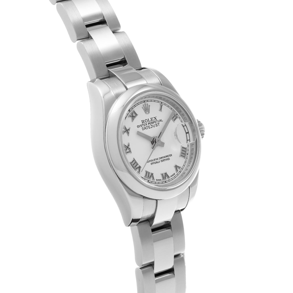 DATE JUST 179160 Z (made around 2007) White ROLEX Ladies [Pre-Owned].