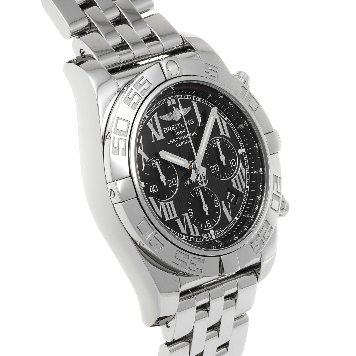 Chronomat 44 AB011012/B956 Black BREITLING Men's [Pre-Owned].