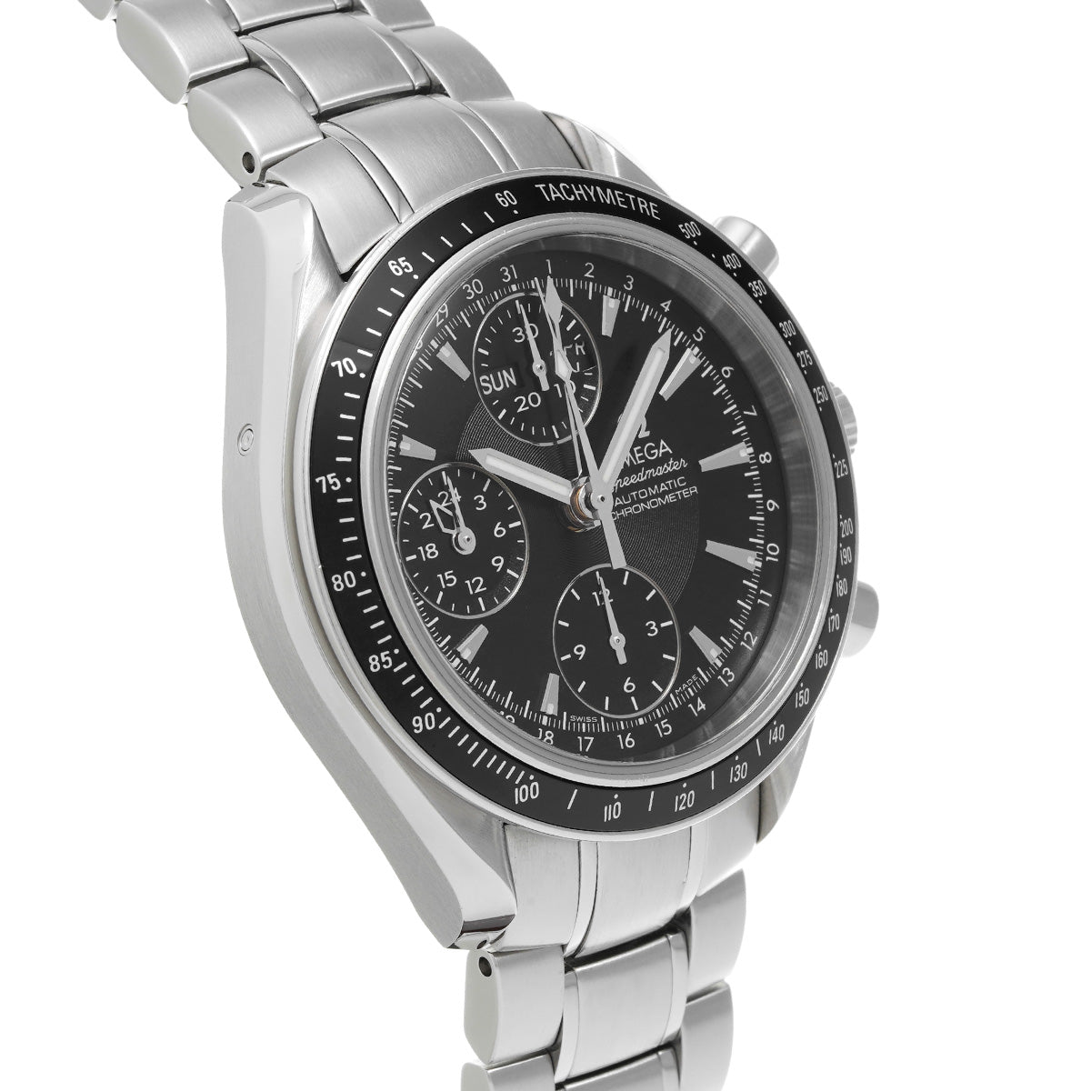 Speedmaster Triple Calendar 3220.50 Black OMEGA Men's [Pre-Owned].