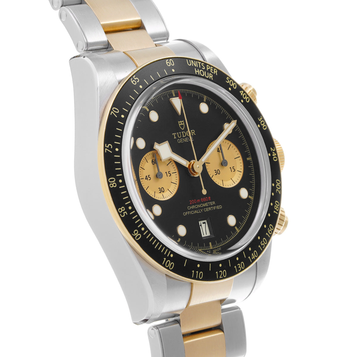 Black Bay Chrono S&amp;G 79363N Black/Champagne TUDOR Men's [Pre-Owned].