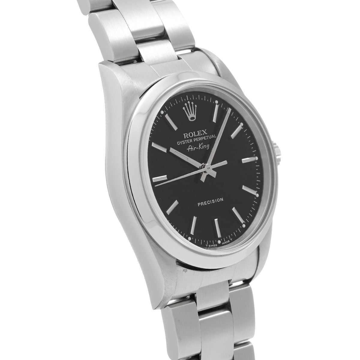 Air-King 14000 U (manufactured circa 1997) Black ROLEX Men's [Pre-Owned].