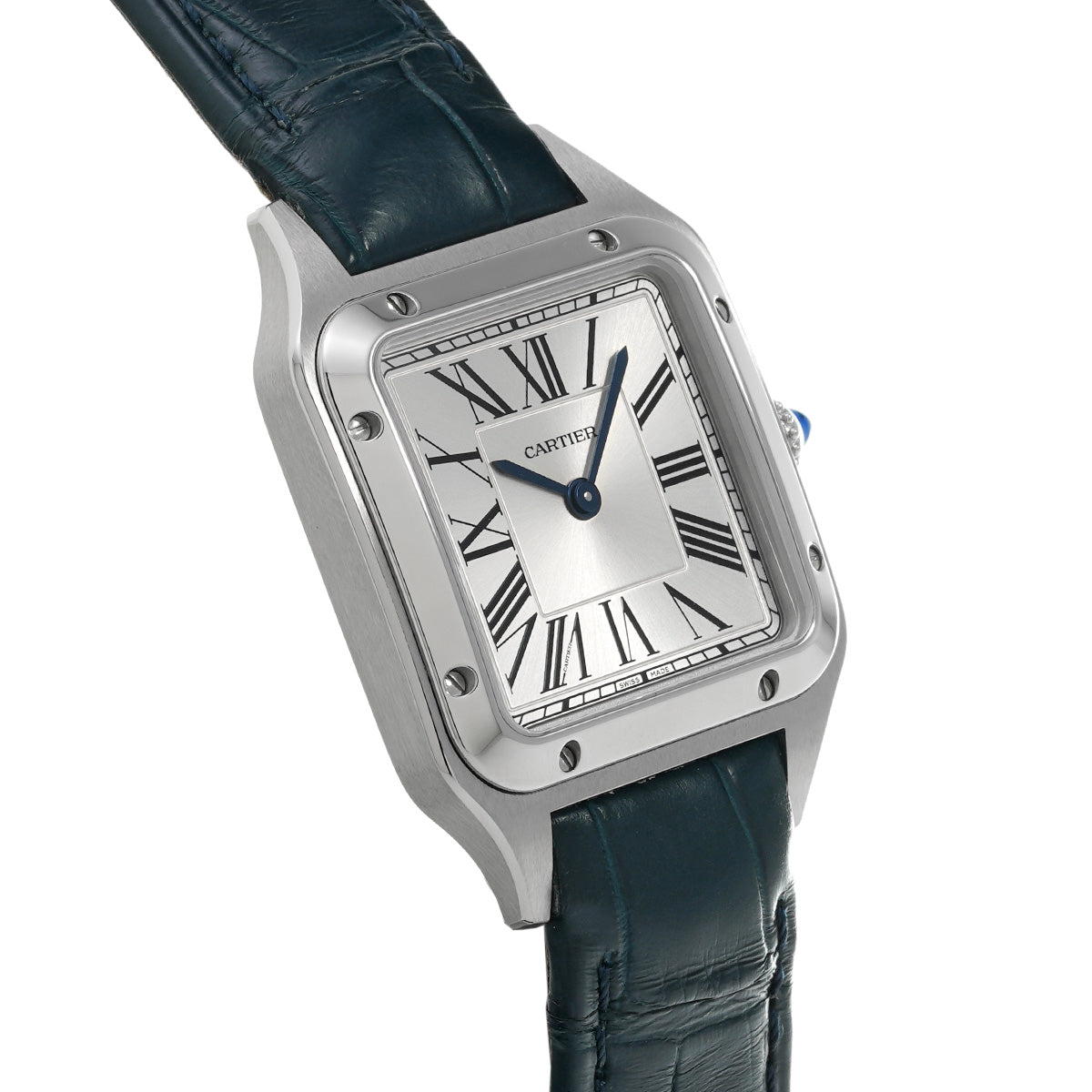 Santos Dumont SM WSSA0023 Silver CARTIER Ladies [Pre-owned]