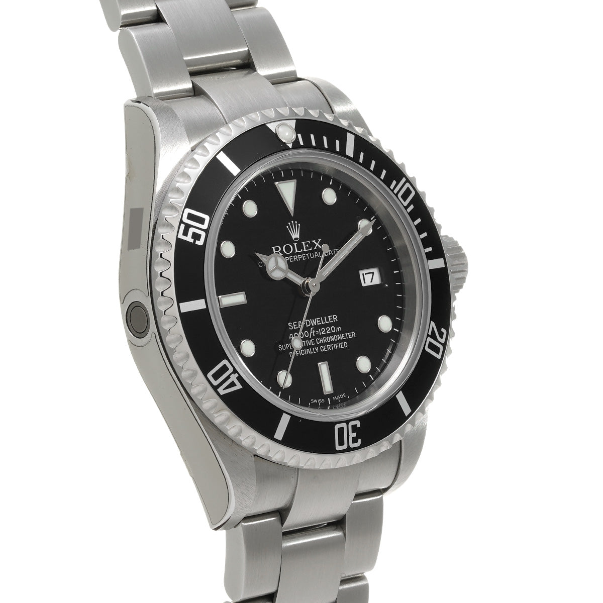 Sea-Dweller 16600 M (made around 2008) Black ROLEX Men's [Pre-Owned].