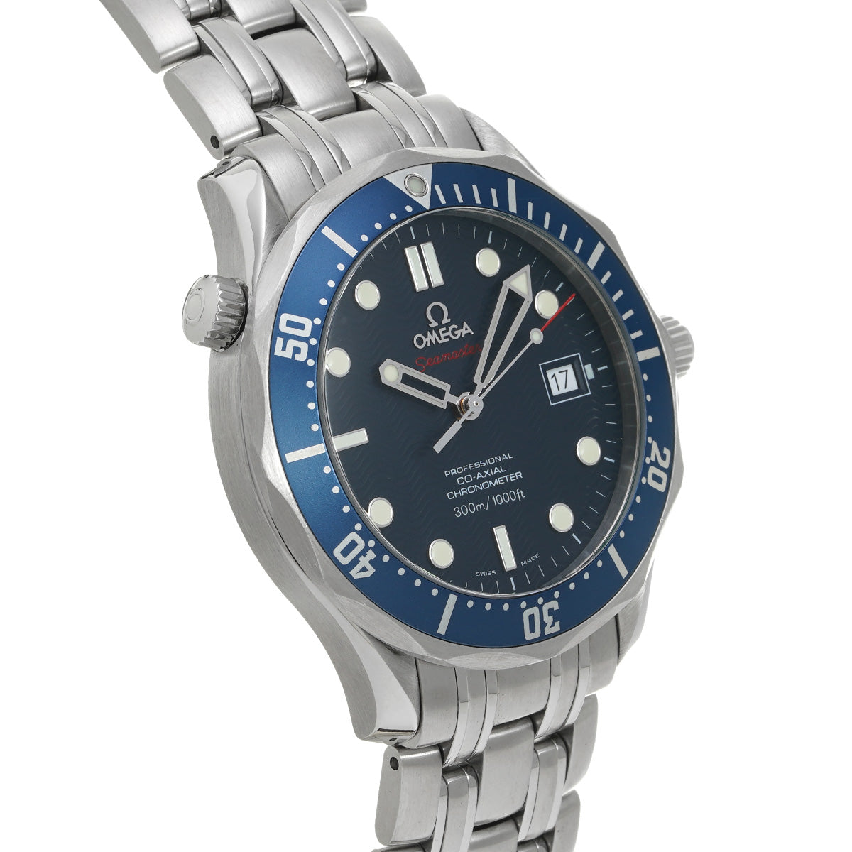 Seamaster Diver 300 Co-Axial 2220.80 Blue OMEGA Men's [Pre-Owned].