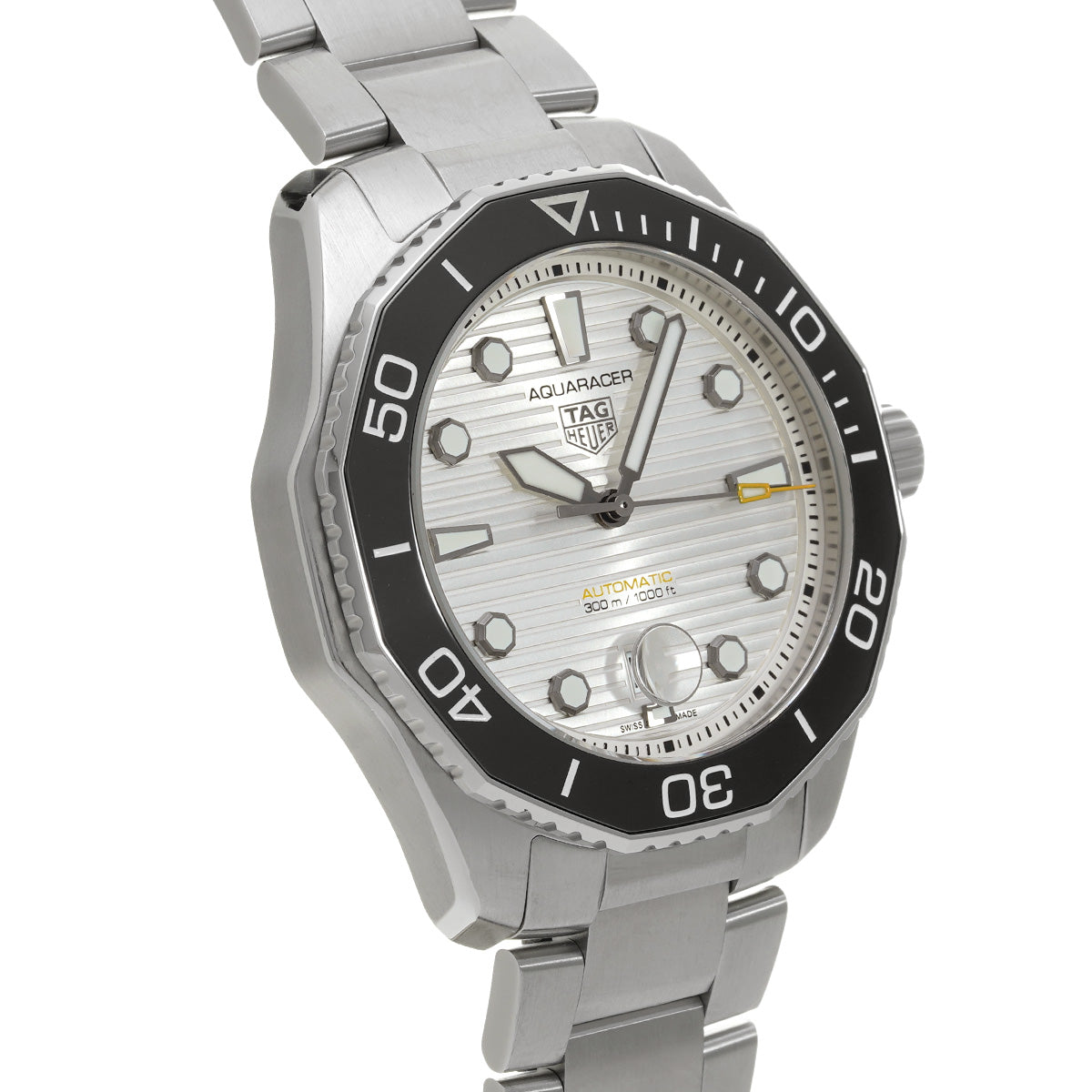 Aquaracer Professional 300 Calibre 5 WBP201C.BA0632 Silver TAG HEUER Men's [Pre-Owned].