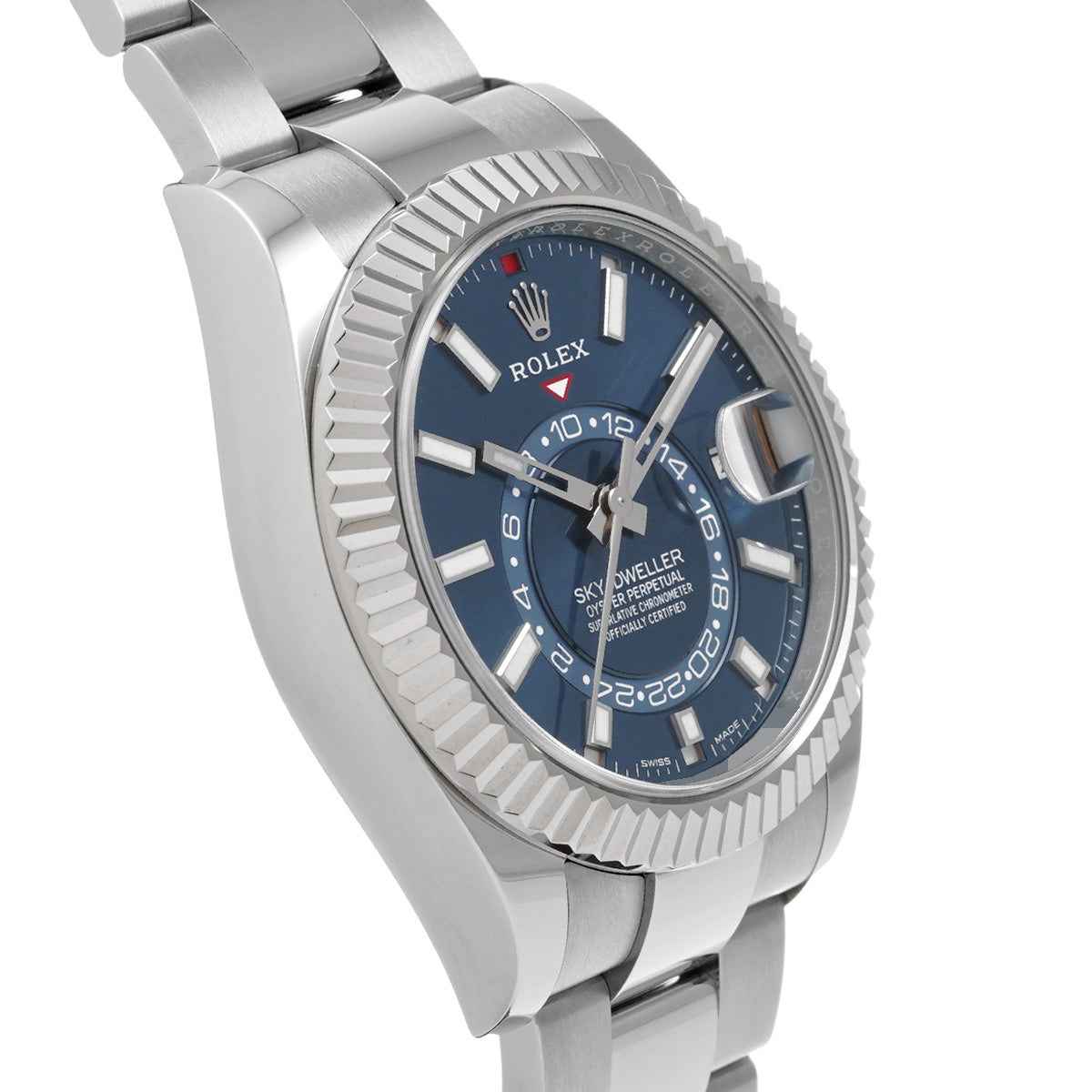 SKYDWELLER 326934 Random Serial Blue ROLEX Men's [Pre-Owned].