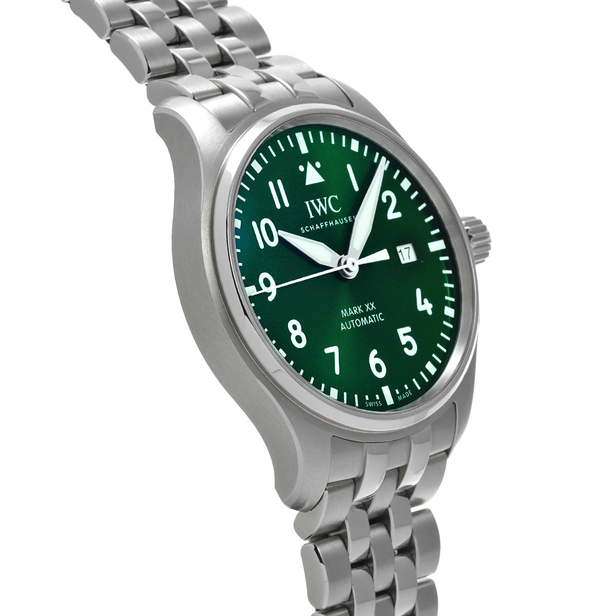 Pilot's Watch Mark XX IW328206 Green IWC Men's [Pre-Owned]