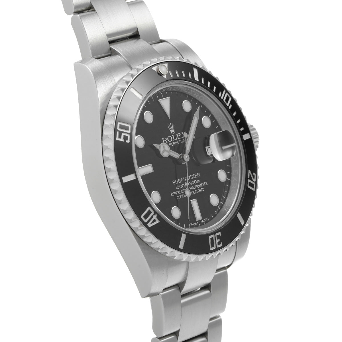 Submariner Date 116610LN Random Serial Black ROLEX Men's [Pre-Owned].