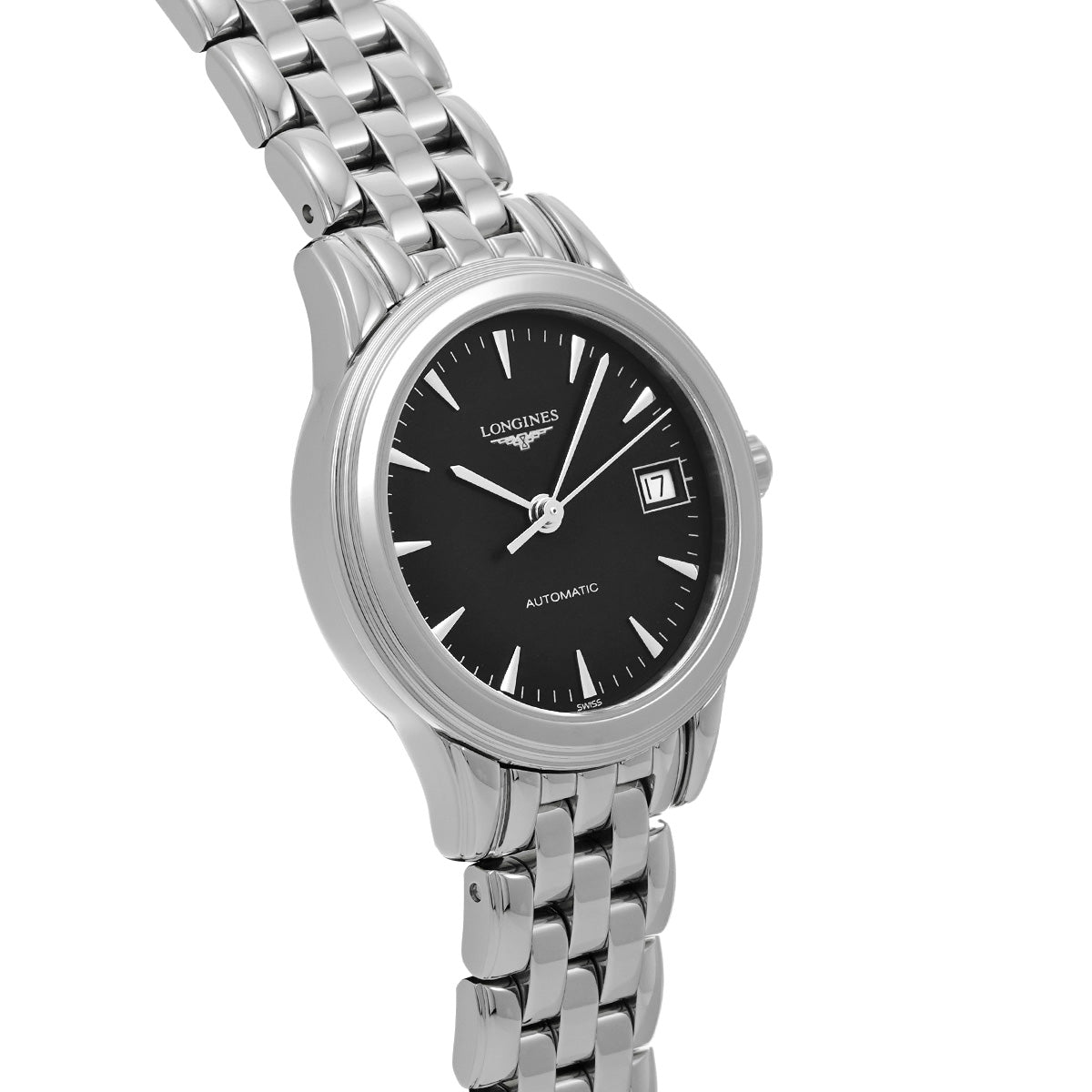 Flagship L4.274.4.52.6 Black LONGINES Ladies [New].