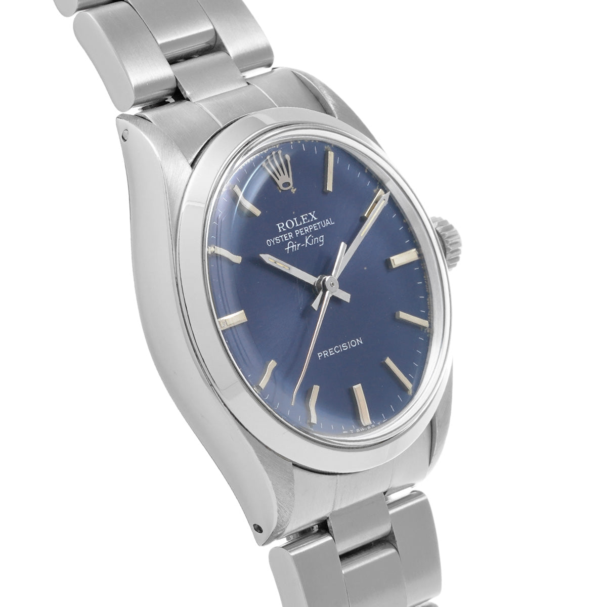 Air-King 5500 80's (manufactured circa 1983) Blue ROLEX Men's [Pre-Owned].