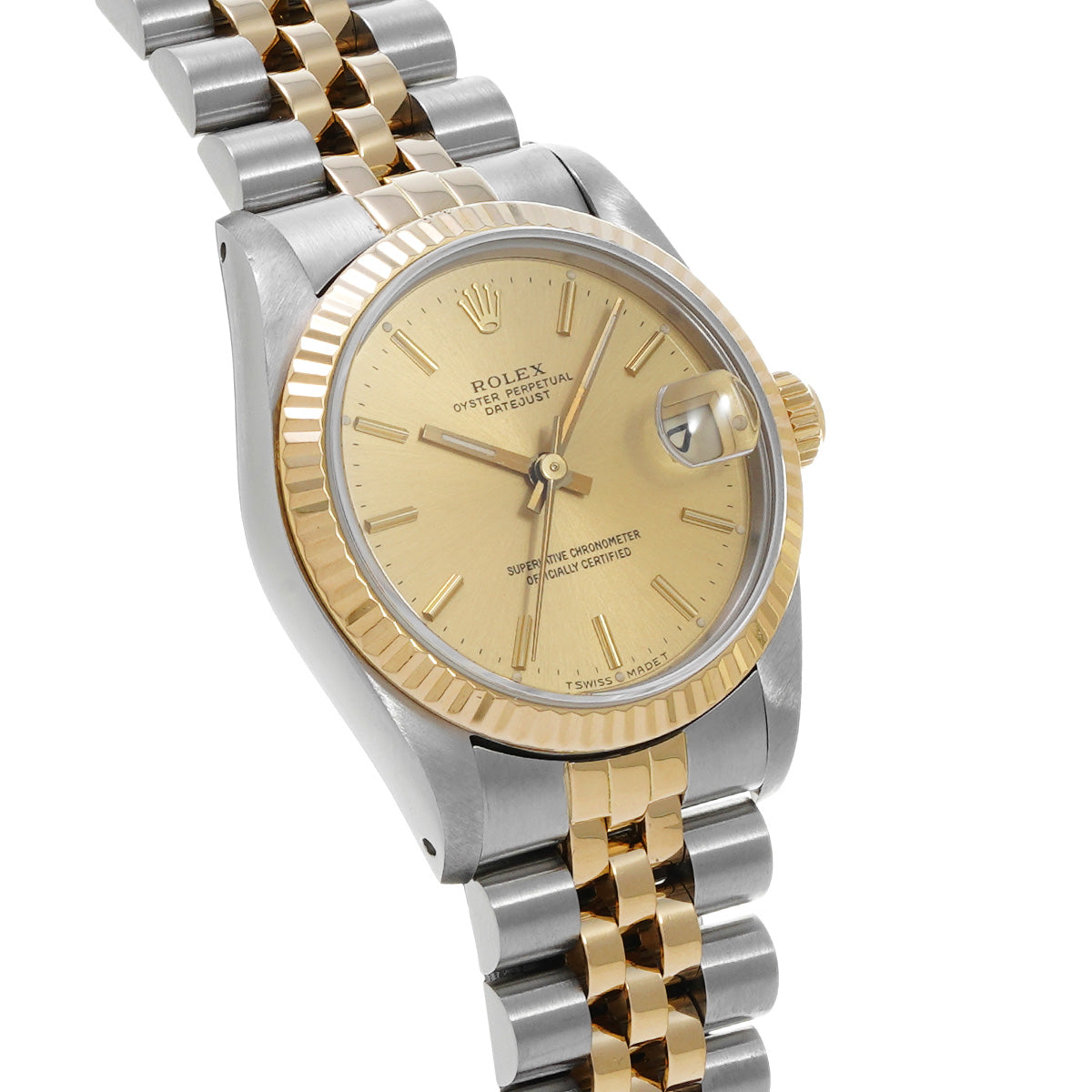 Datejust 68273 R (manufactured circa 1987) Champagne ROLEX Unisex [Pre-Owned].