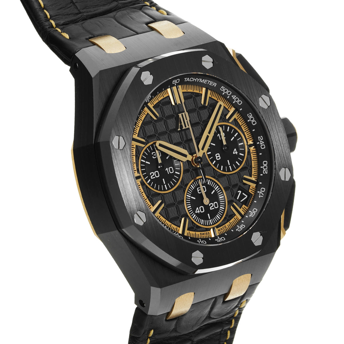 Royal Oak Offshore Chronograph 26420CE.OO.A127CR.01 Black AUDEMARS PIGUET Men's [Pre-Owned]