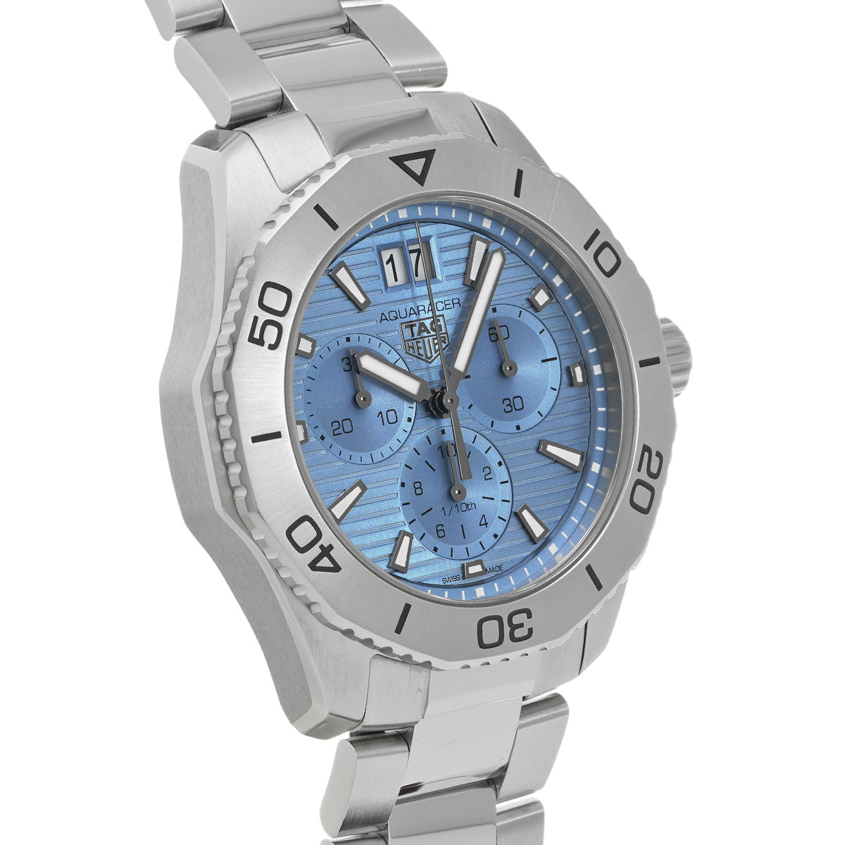 Aquaracer Professional 200 Quartz CBP1112.BA0627 Light Blue TAG HEUER Men's [Pre-Owned]