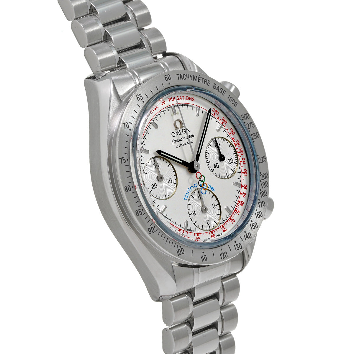 Speedmaster Automatic 2006 Torino Olympic Games 3538.30 Silver OMEGA Ladies [Pre-owned]