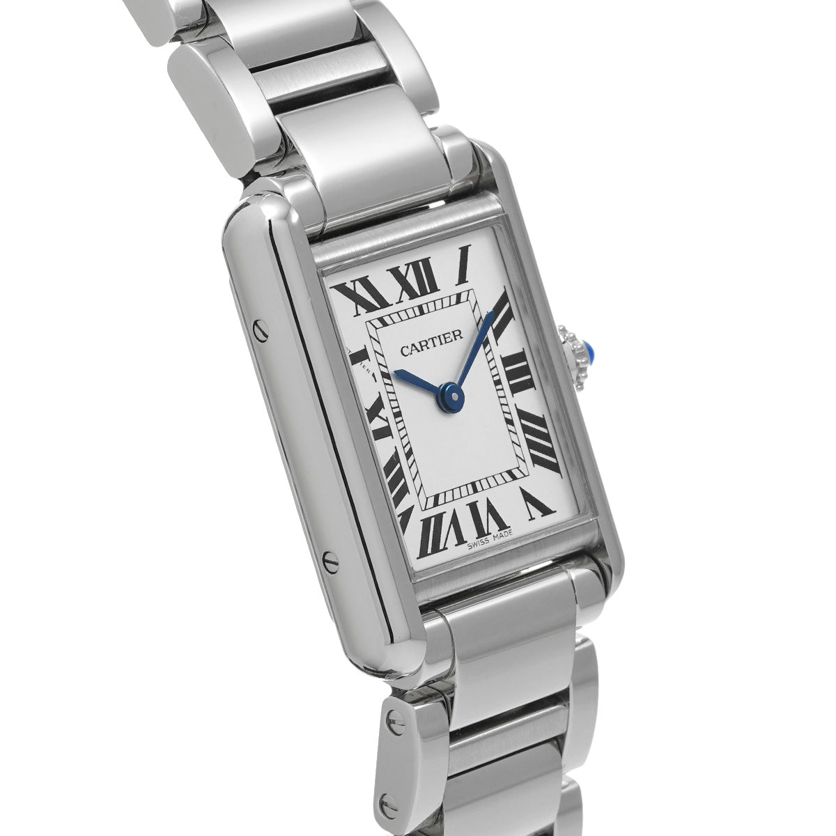 Tank Must SM WSTA0051 Silver CARTIER Ladies [Pre-owned]